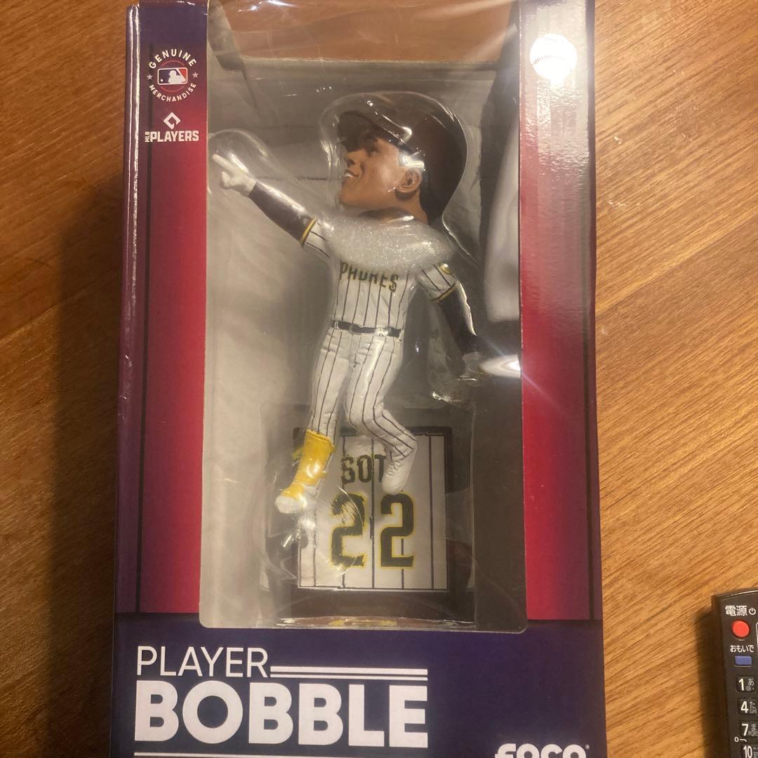 絶版品　サンディエゴ・パドレス ボブルヘッド ソト 22番