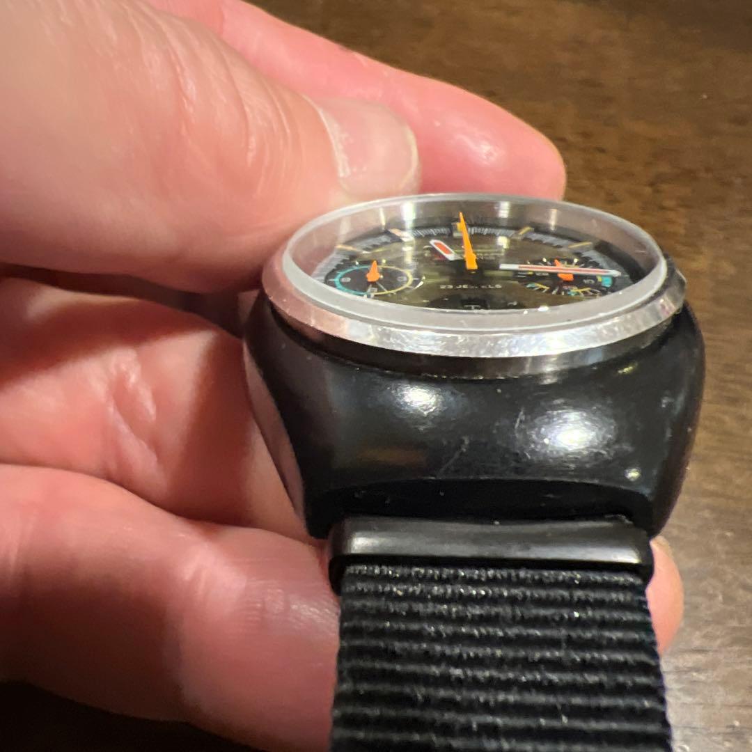 Citizen チャレンジタイマー自動巻き クロノグラフ 時計