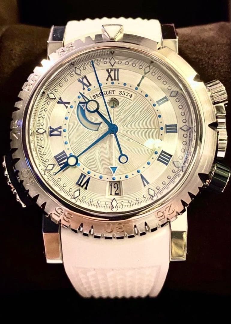 【Breguet】ブレゲ マリーンロイヤル23/20ｍｍホワイト