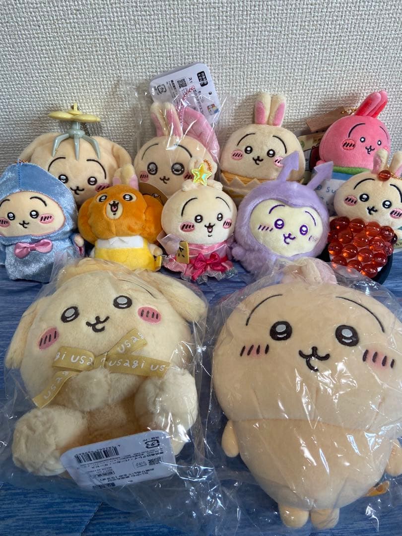 ちいかわ　うさぎ　ぬいぐるみマスコットセット
