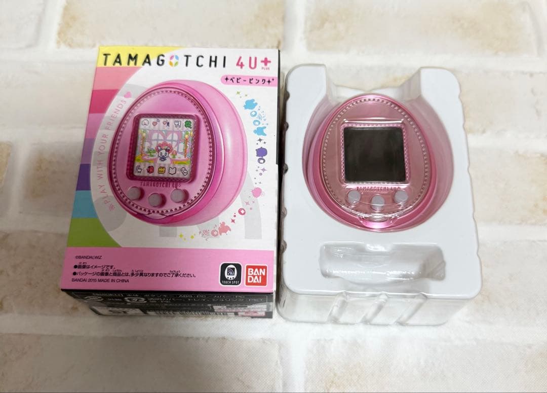 TAMAGOTCHI 4U+ ベビーピンク 箱付き
