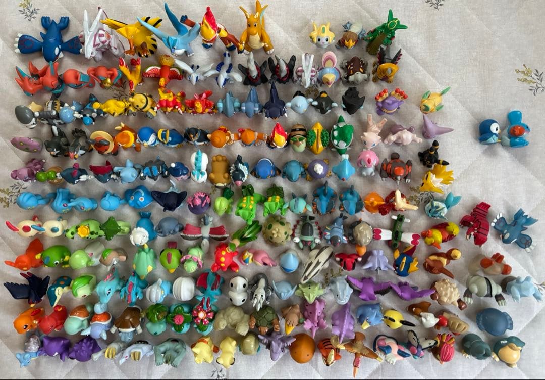 ポケモンキッズ172体/可動式6体/おまけ2体 まとめ売り 指人形