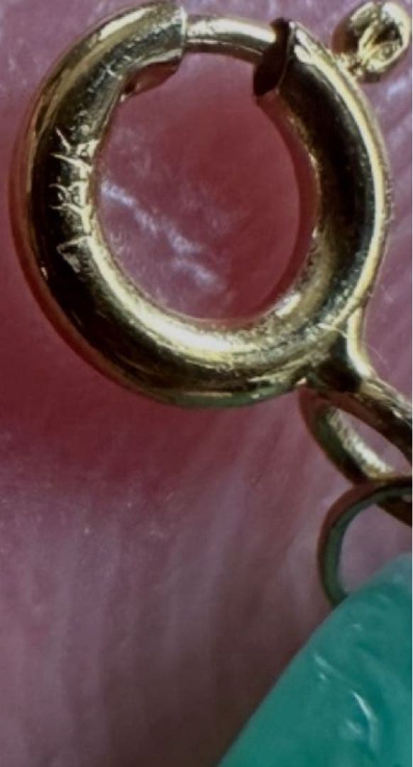 金18 K金製金留め、純天然冰種ジェダイト本翡翠チャーム＆ペンダント両用