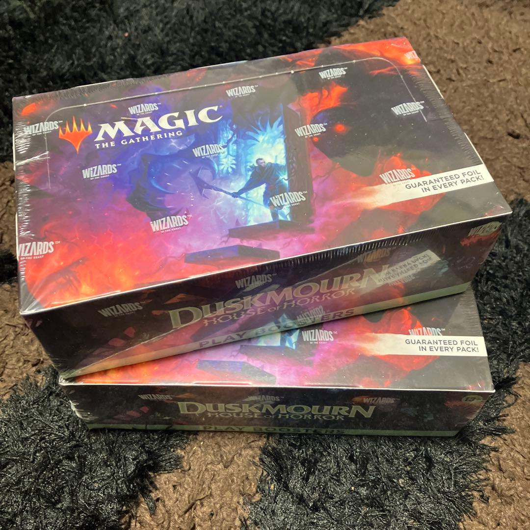【新品未開封】 ダスクモーン 戦慄の館 プレイ 英語 2box DSK mtg