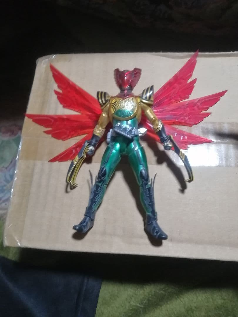 真骨彫製法仮面ライダーオーズタジャドルエタニティ＆スーパータトバ改造品