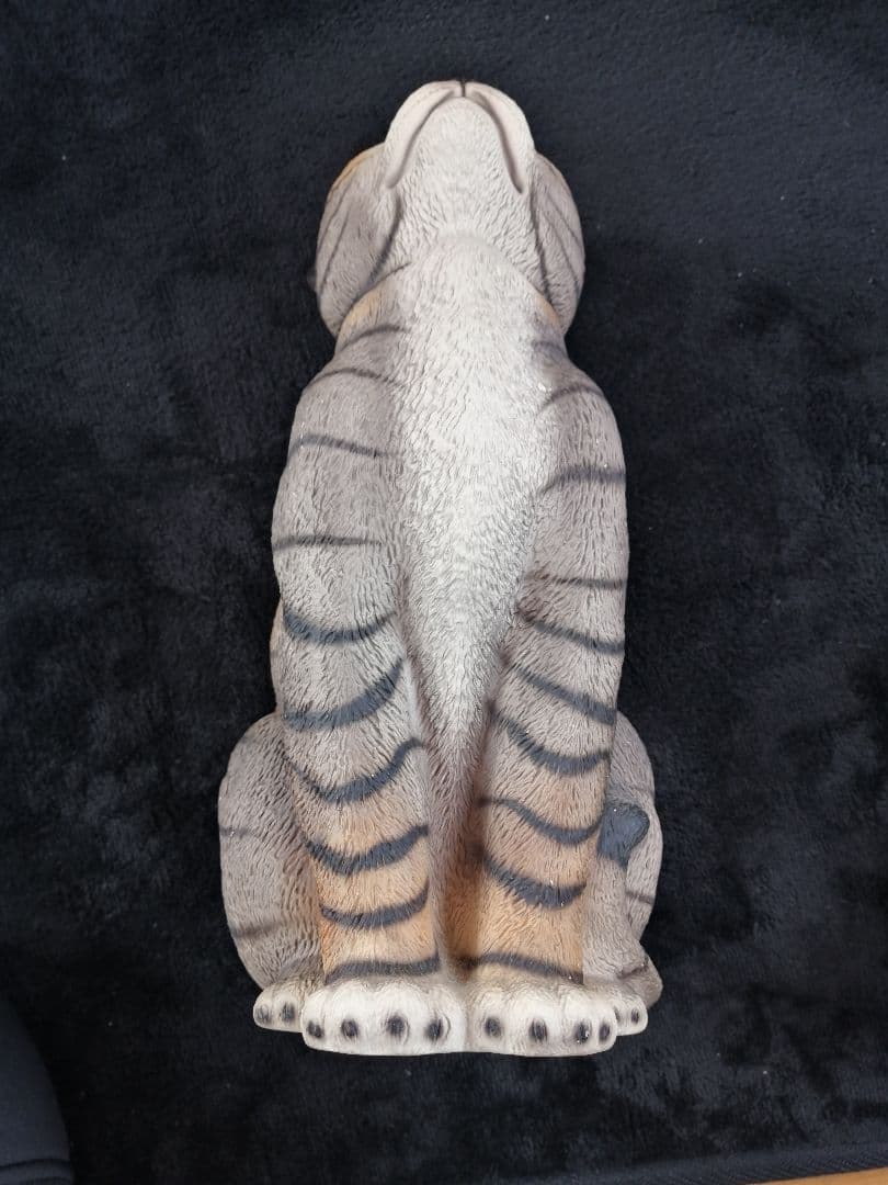 イタリア製ドマン　猫の置物 2体セット　希少レア　DEMAIN HK　見上げる猫