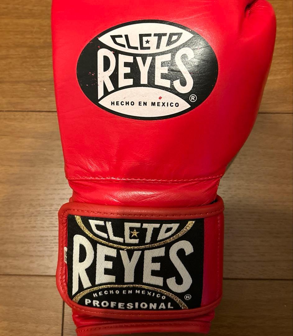 【美品】REYES 12oz　グローブ　レッド　赤