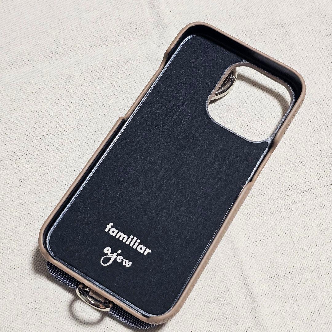 fm2★13pro ajew エジュー iPhoneケース ファミリア