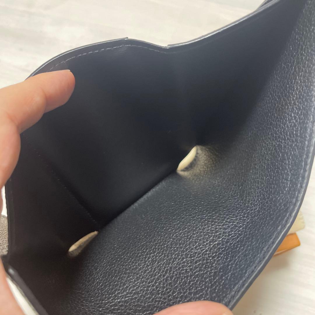 良品　ルイヴィトン アンプラント ポルトフォイユ ヴィクトリーヌ 黒