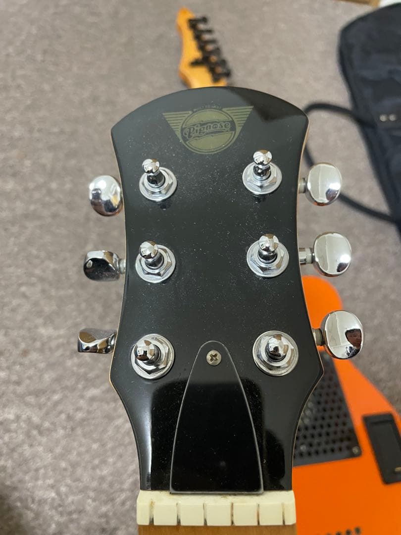Pignose エレキギター オレンジ