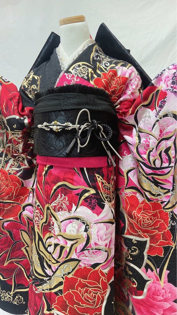 美品　振袖 成人式　振袖8点セット　振袖フルセット