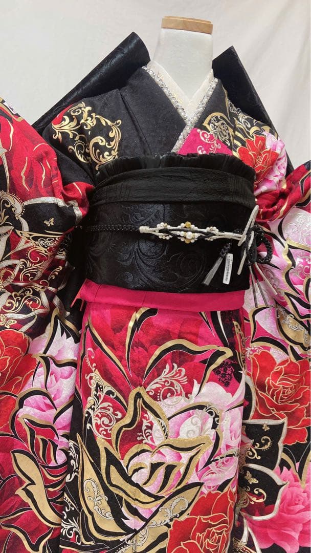 美品　振袖 成人式　振袖8点セット　振袖フルセット