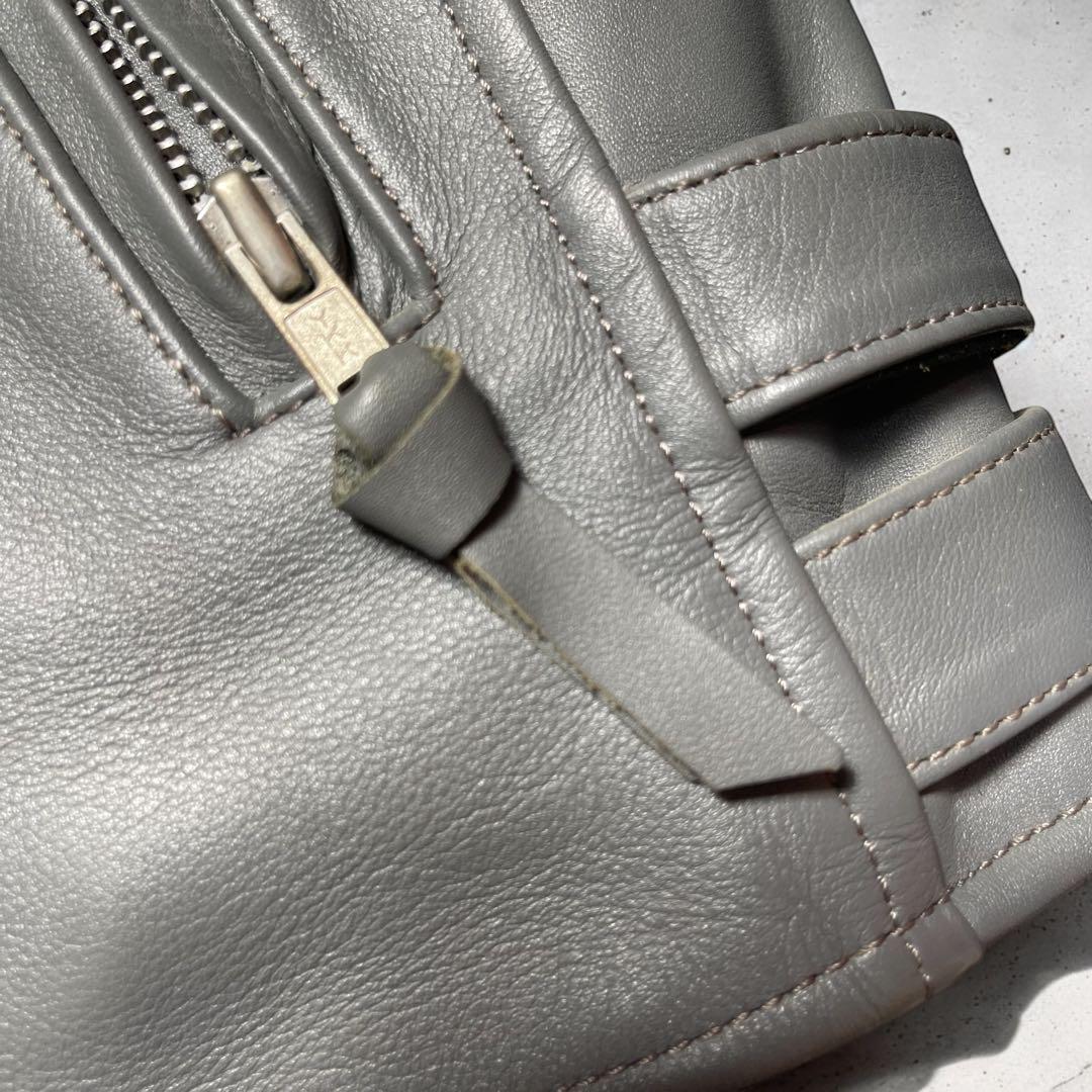 ベイツ シングルライダース レザージャケット ライナー付 BATES