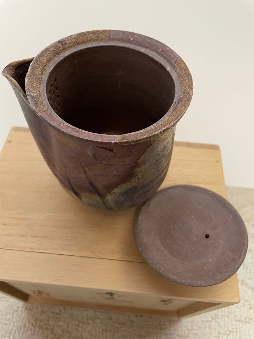 備前焼煎茶器セット(柴岡一海作)