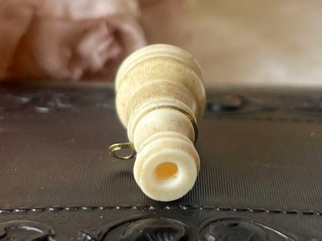 ドール用単眼鏡オペラグラスチャーム ミニチュア ミニョネットフランスアンティーク