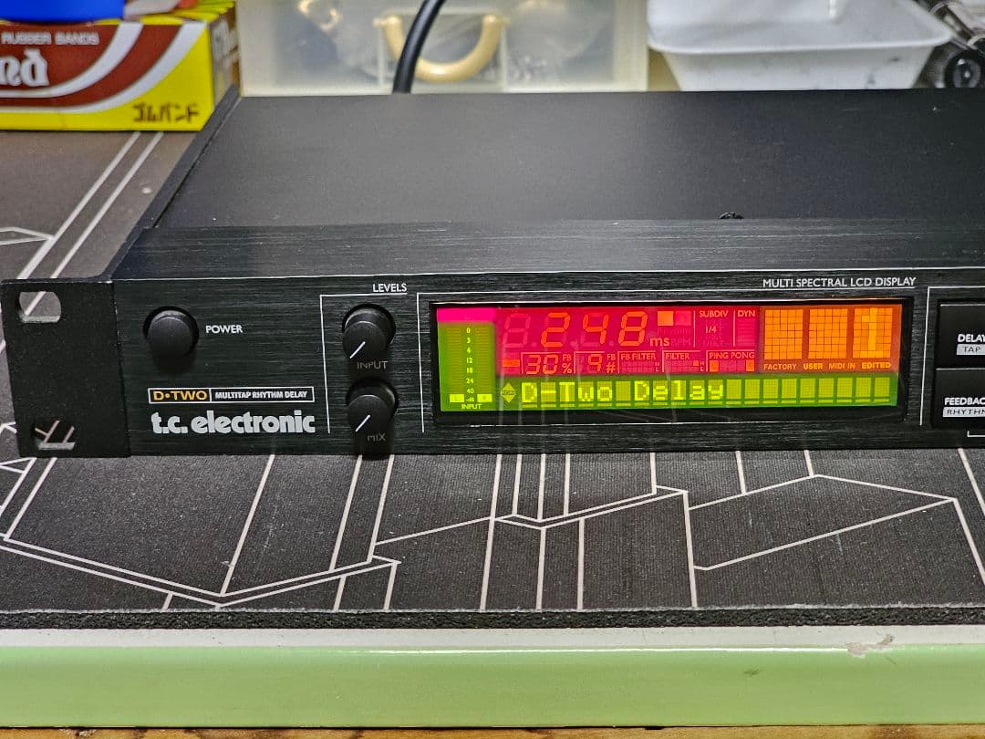 t.c.electronic D-TWO ラックマウント ディレイ リバーブ