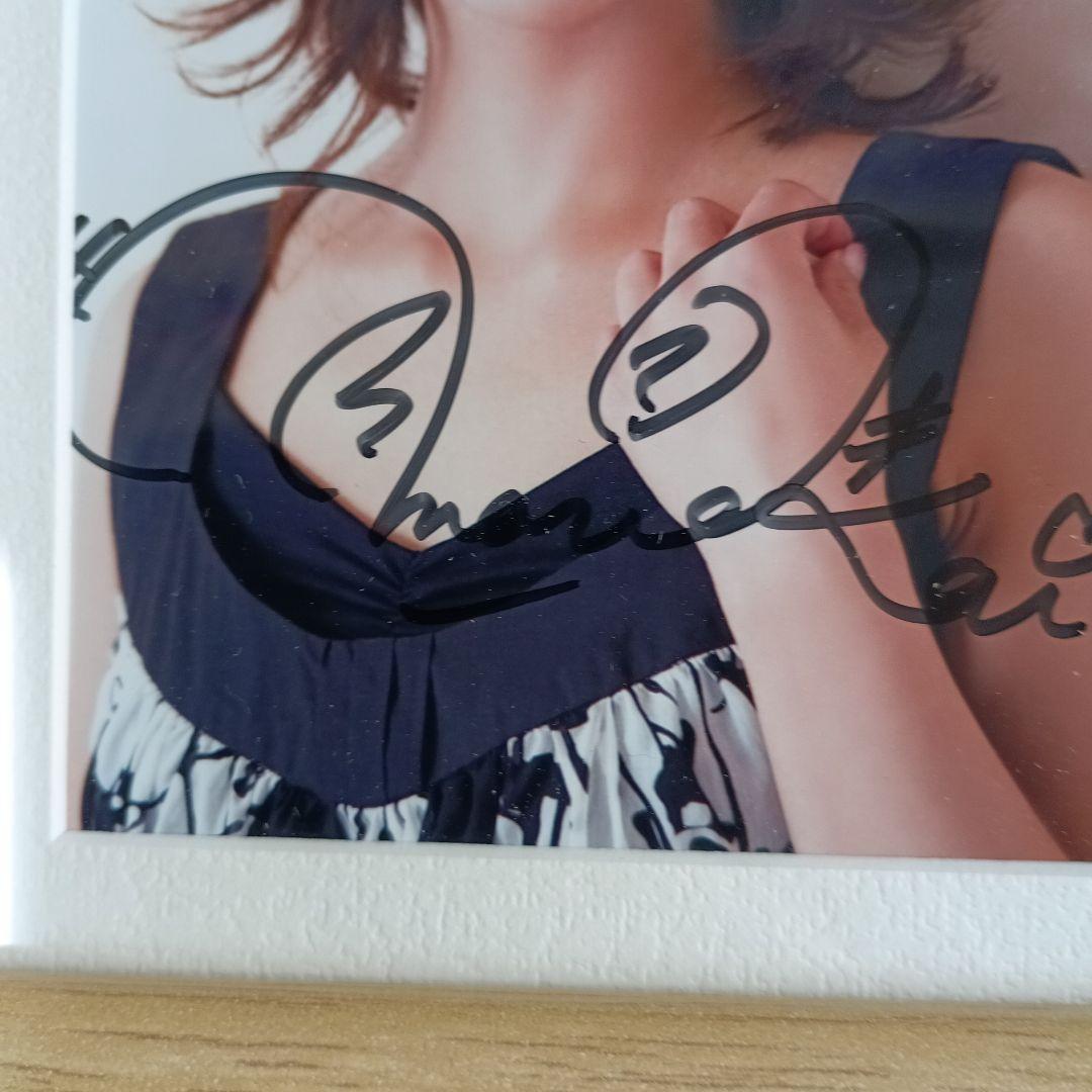 1番HIT'S2008甲斐まり恵直筆サイン入りフォトフレーム