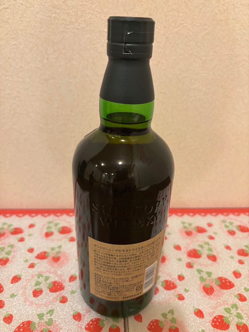 値下げしました　山崎18年一本と白州18年（海外でも人気の旧ボトル）箱付き