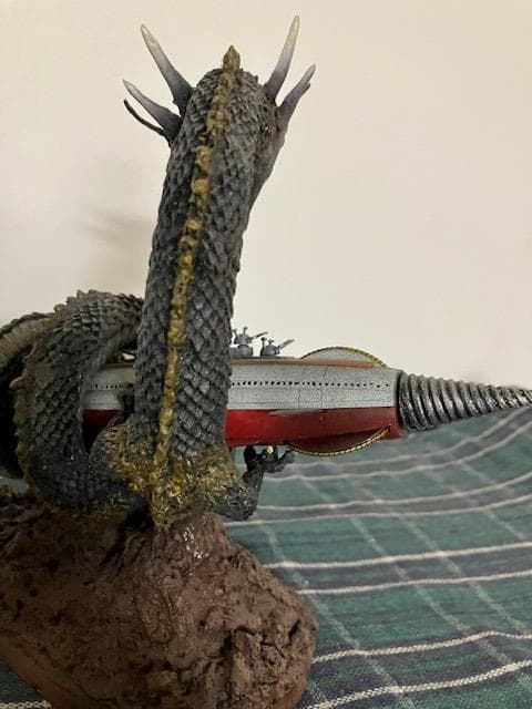 ★フジミ模型 海底軍艦 轟天号 マンダ 完成品★