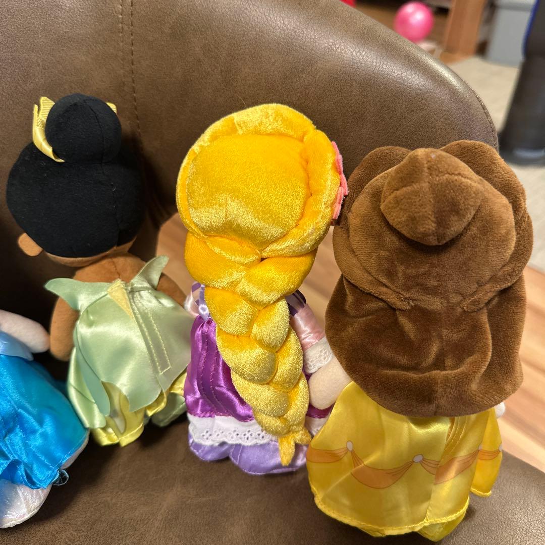 ディズニープリンセスぬいもーずセット