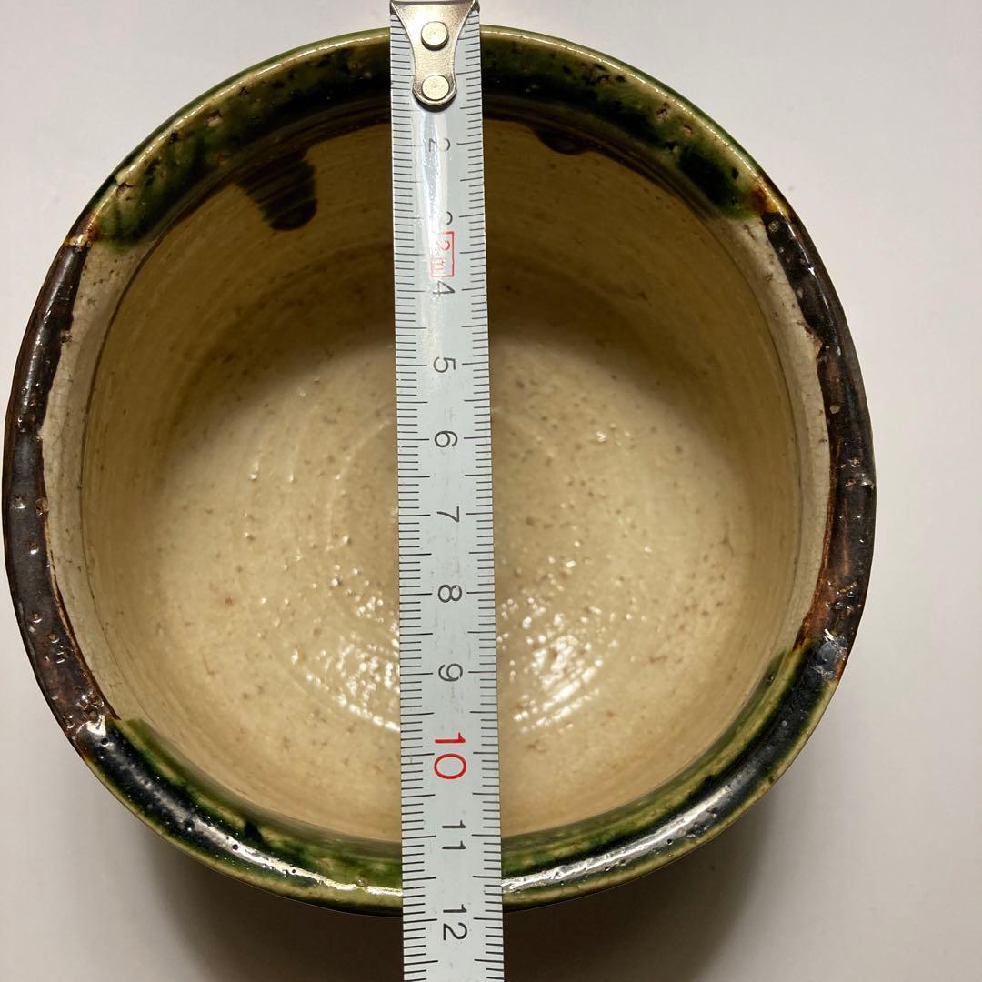 織部焼 山口茂造 色絵 茶碗 抹茶碗 茶事 茶道具