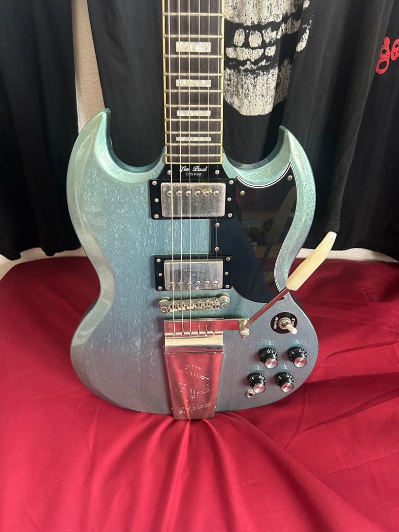 ギター epiphone SG pelham blue