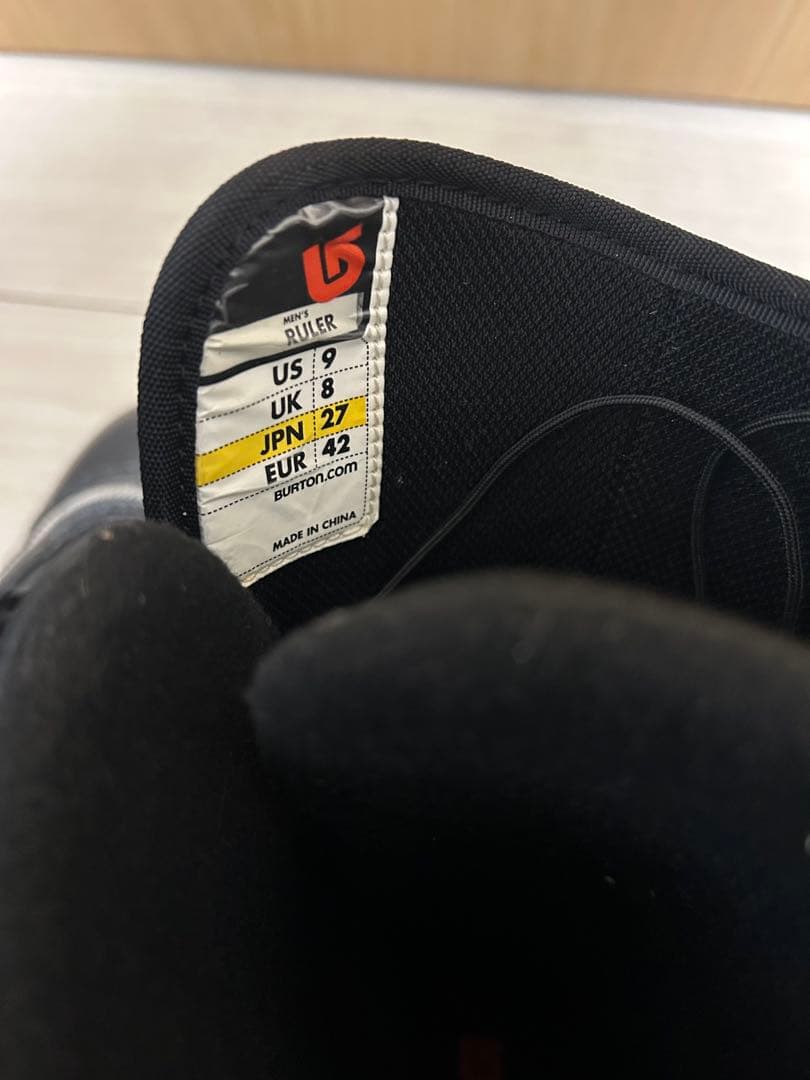 スノーボード BURTON RULER 27cm