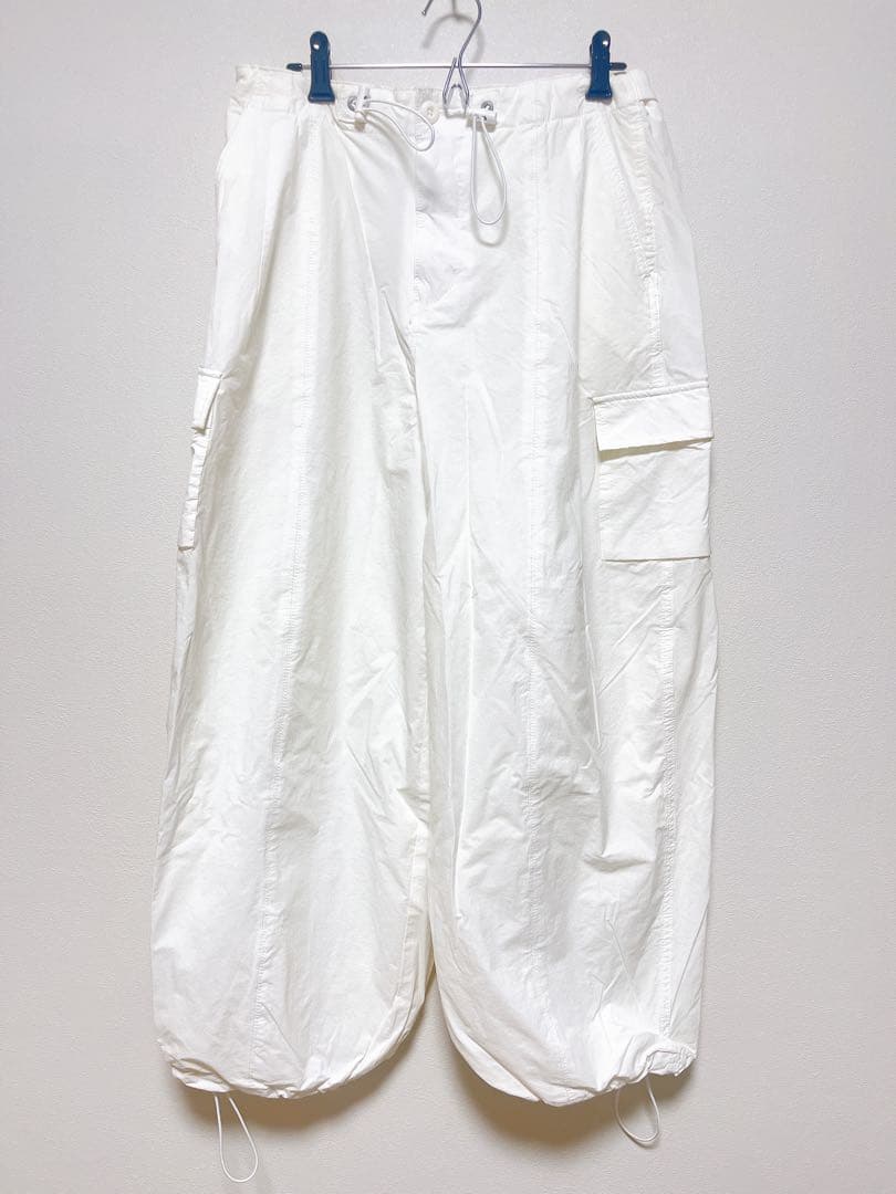 Ungrid ナイロン混ミリタリールーズパンツ　アングリッド