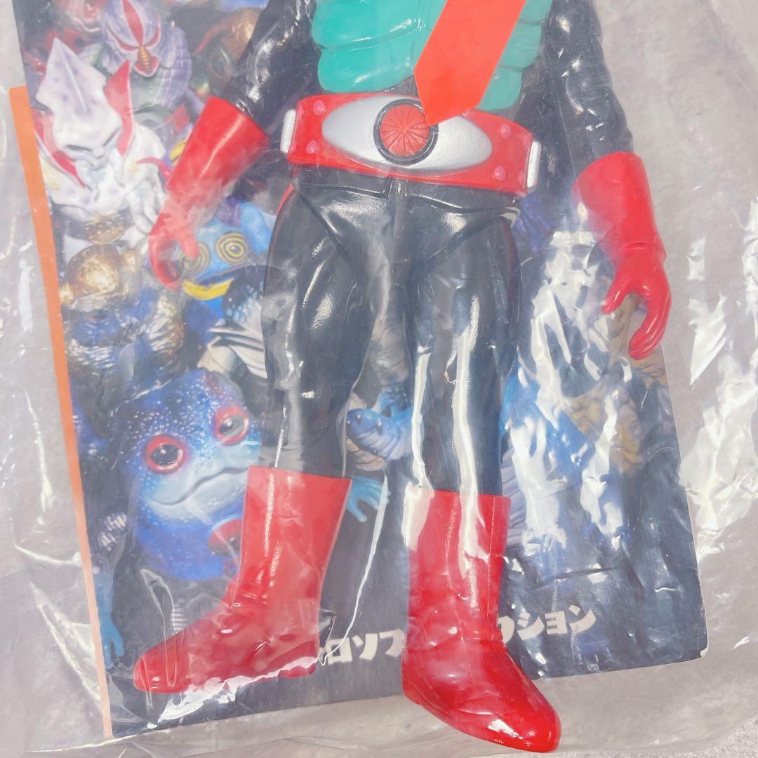 新品・未開封　東映レトロソフビ　仮面ライダー新2号　メディコムトイ　フィギュア