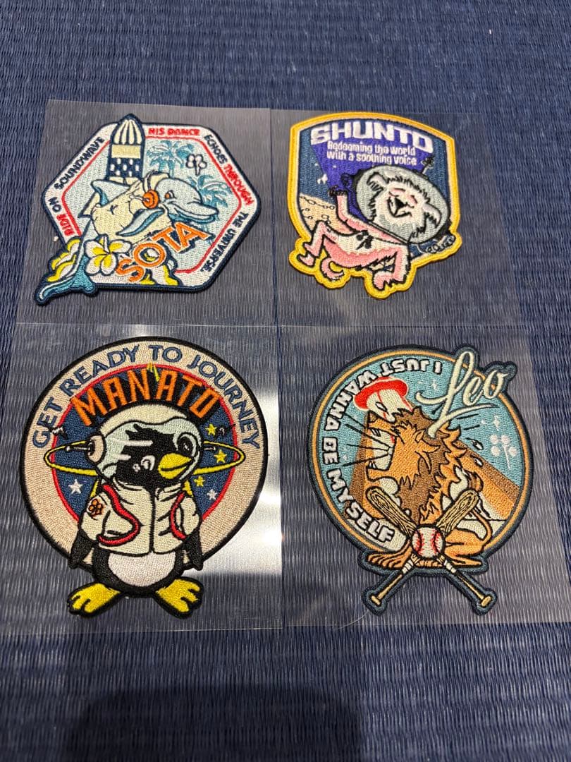 BE:FIRST ワッペンステッカーSOTA SHUNTO MANATO LEO