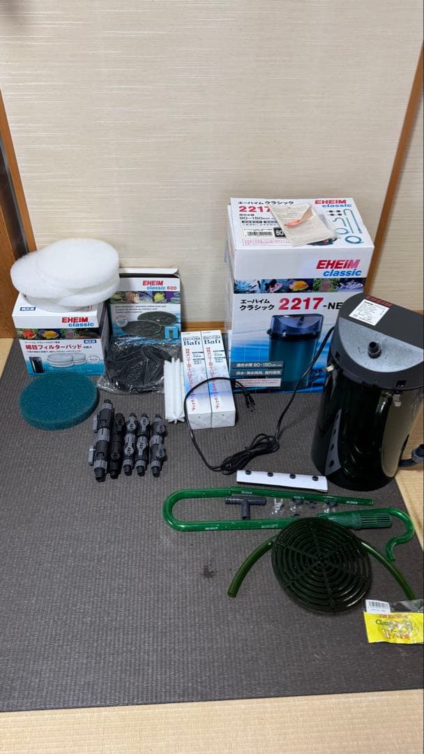 エーハイム2217 60Hz おまけヒーター付