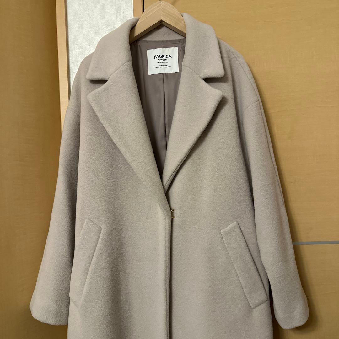 最終値下げ　GREEN LABEL RELAXING ロングチェスターコート38