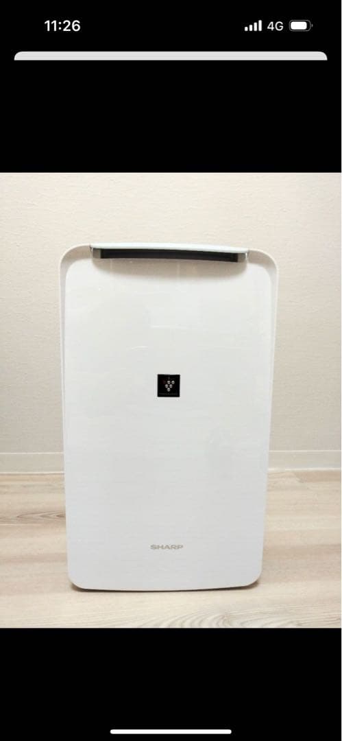 SHARP　衣類乾燥除湿機　CV-S71-W