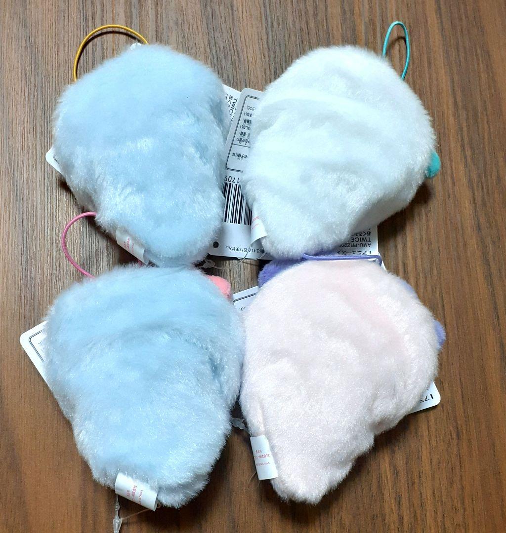 TWICE　おくるみ マスコット　ミナ　サナ　モモ　ジヒョ　4点　GiGO限定