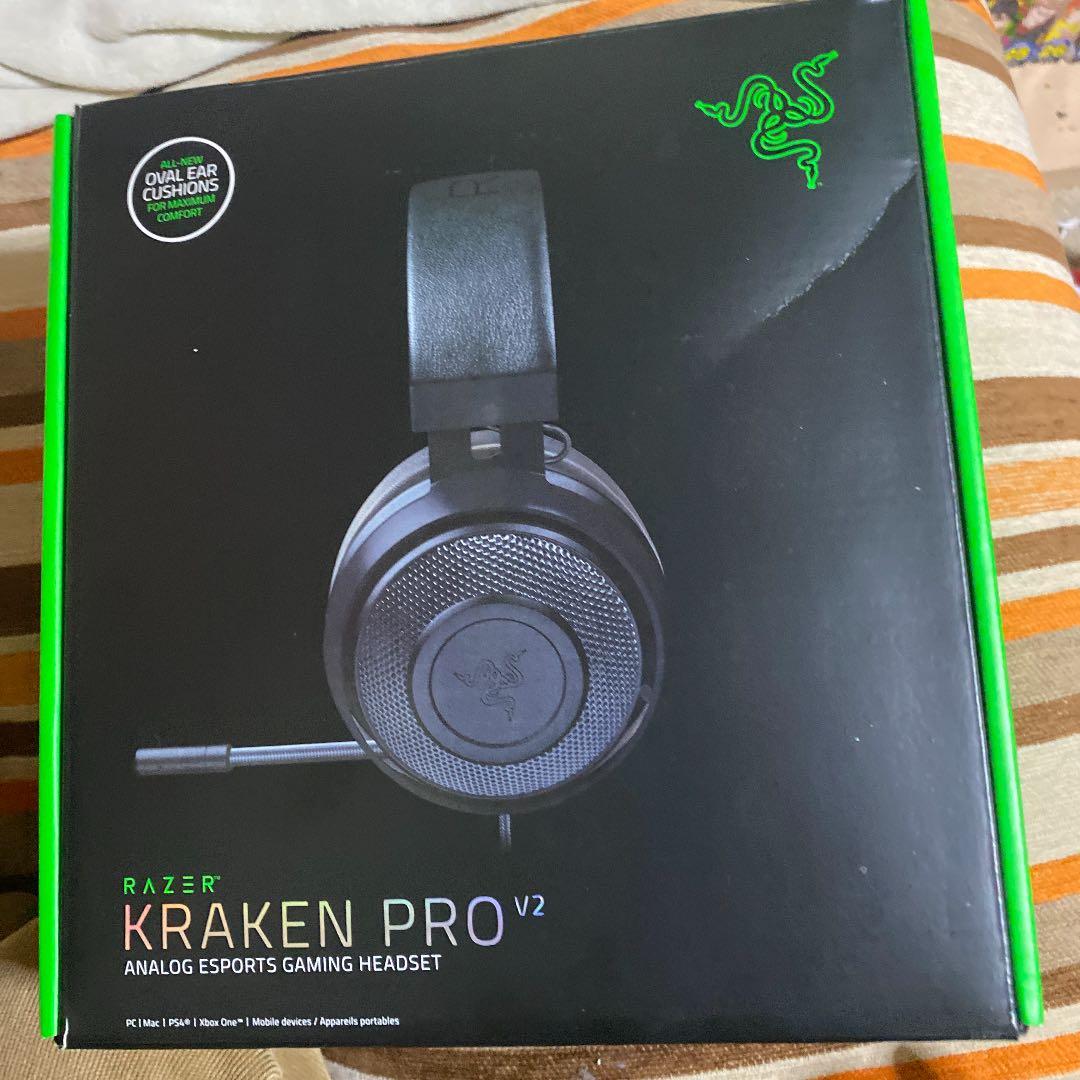 ヘッドホン Razer KRAKEN PRO V2 BLACK OVAL