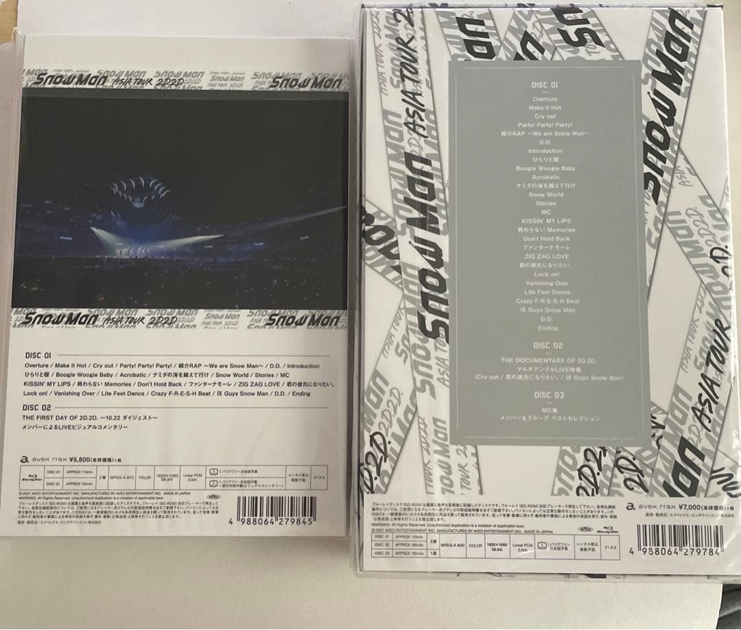 アイドル  Man ASIA TOUR 2D.2D. 1st Live DVD