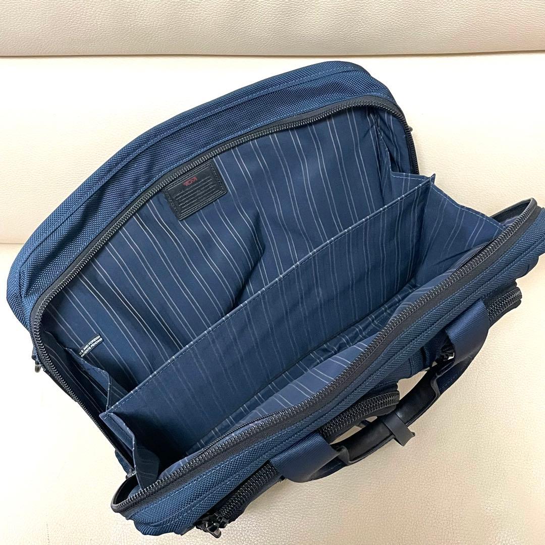 TUMI SHIPS 別注26108 NVS ALPHA ブリーフ 美品