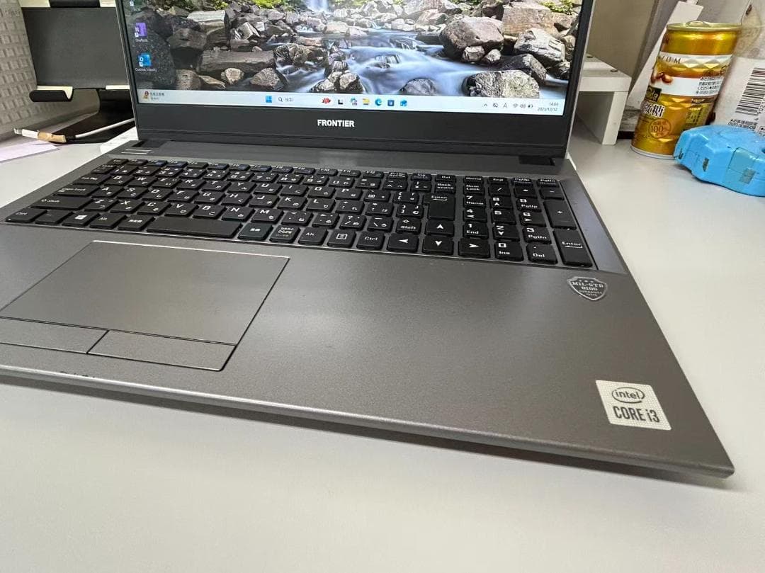 FRONTIER ノートPC 15.6型 i3第十世代 SSD1TB 極美品