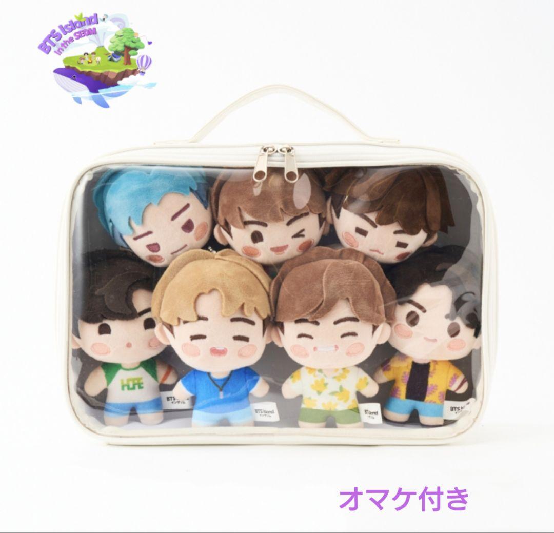 BTS インザソム しまむらコラボ マスコットセット ７体 ケース付き