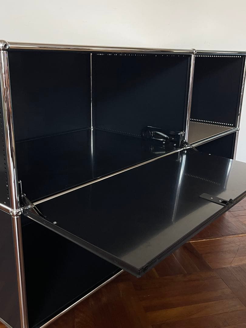 USM ハラー システム 2列 2段 ドロップダウンドア キャビネット