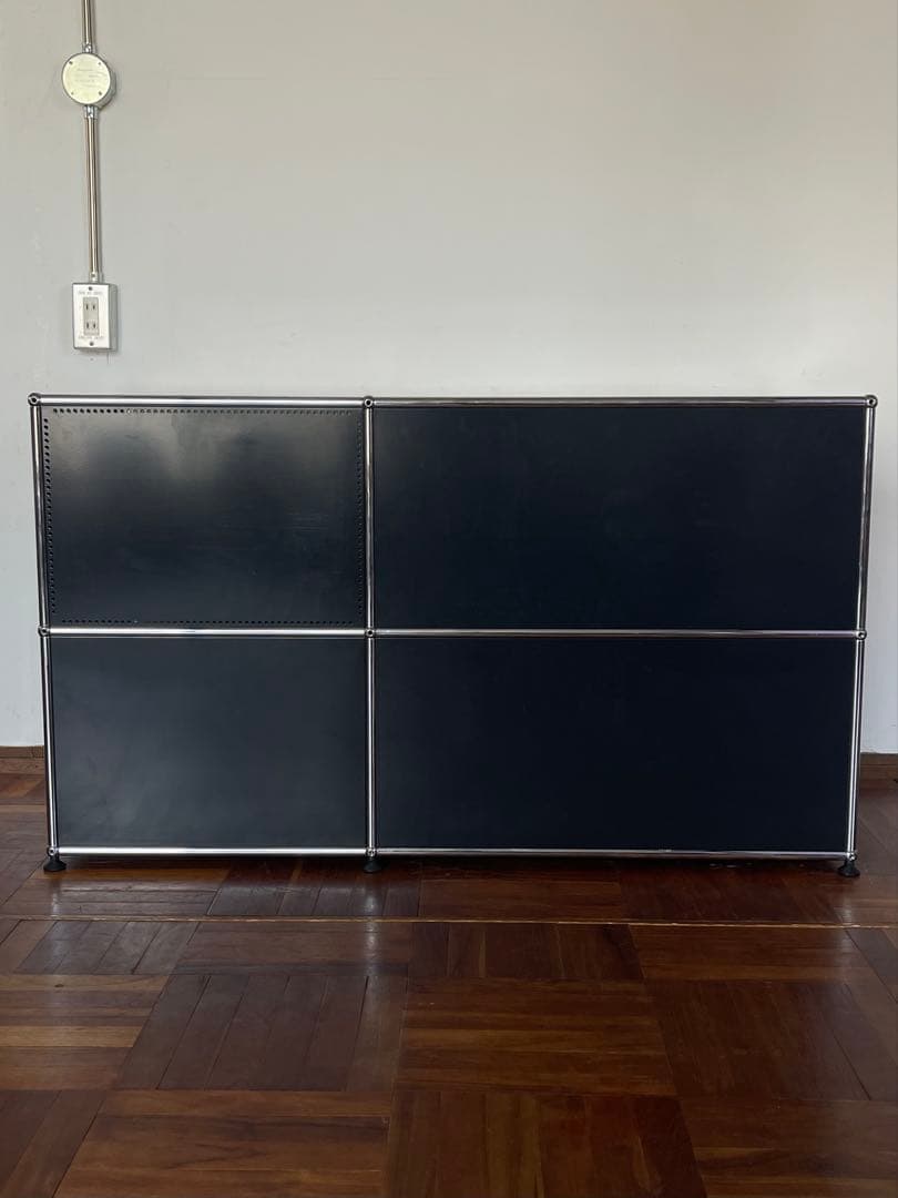 USM ハラー システム 2列 2段 ドロップダウンドア キャビネット