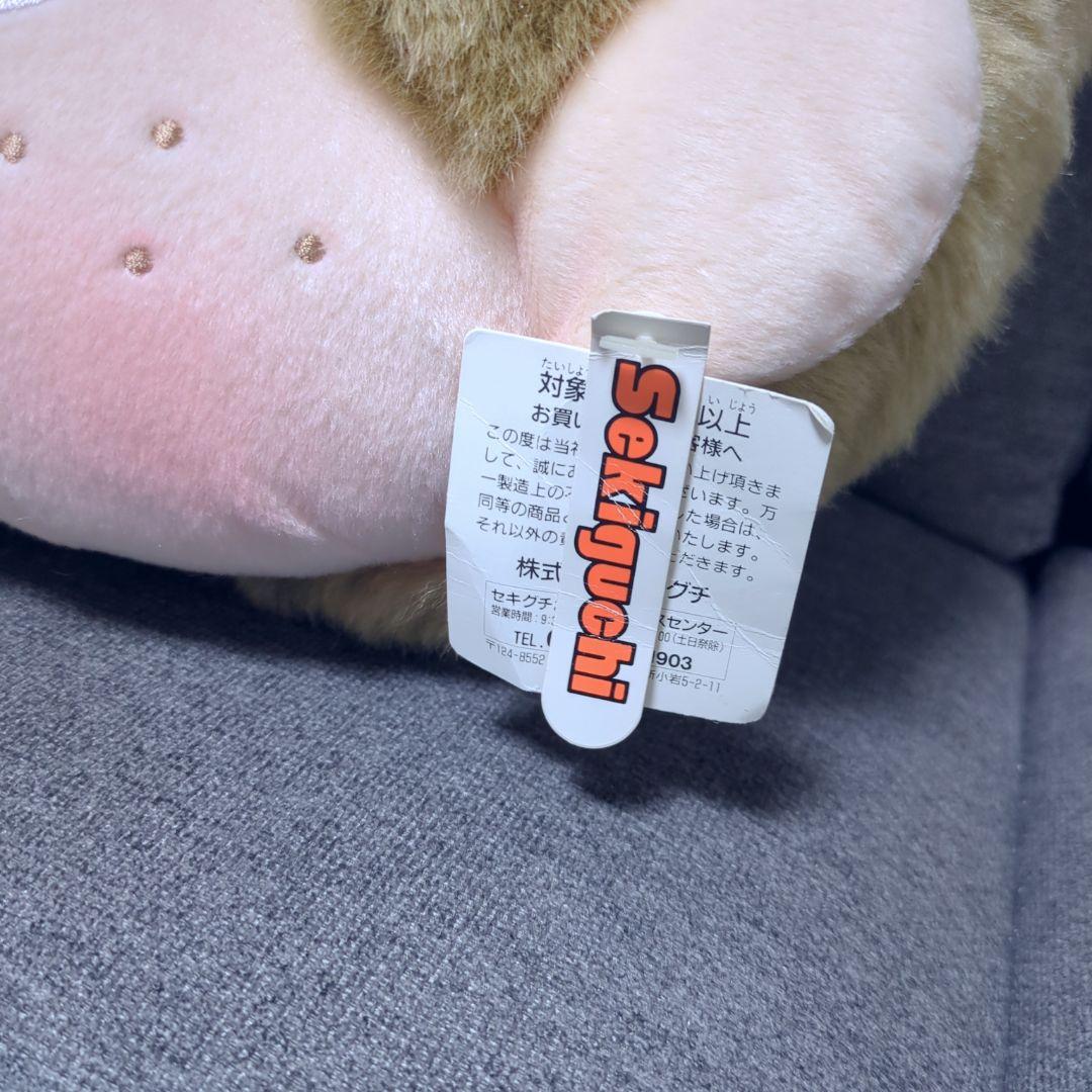 【当時物】セキグチ 正規品☆ モンチッチ フェイスBIGぬいぐるみ