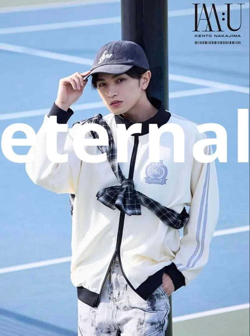 中島健人 FIFTEEN LOVE NKzip white KENTYsize