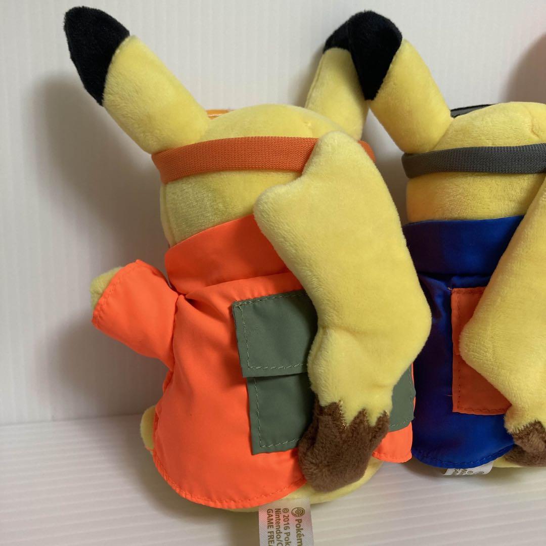 ピカチュウ マンスリーペア スノボー ぬいぐるみ 2016 12月 ポケモン
