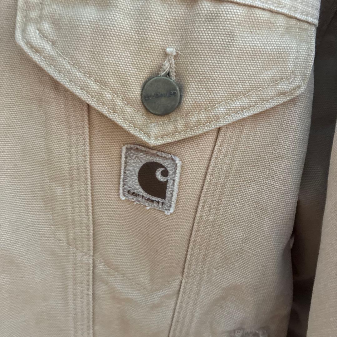 Carhartt ベージュカジュアルジャケット