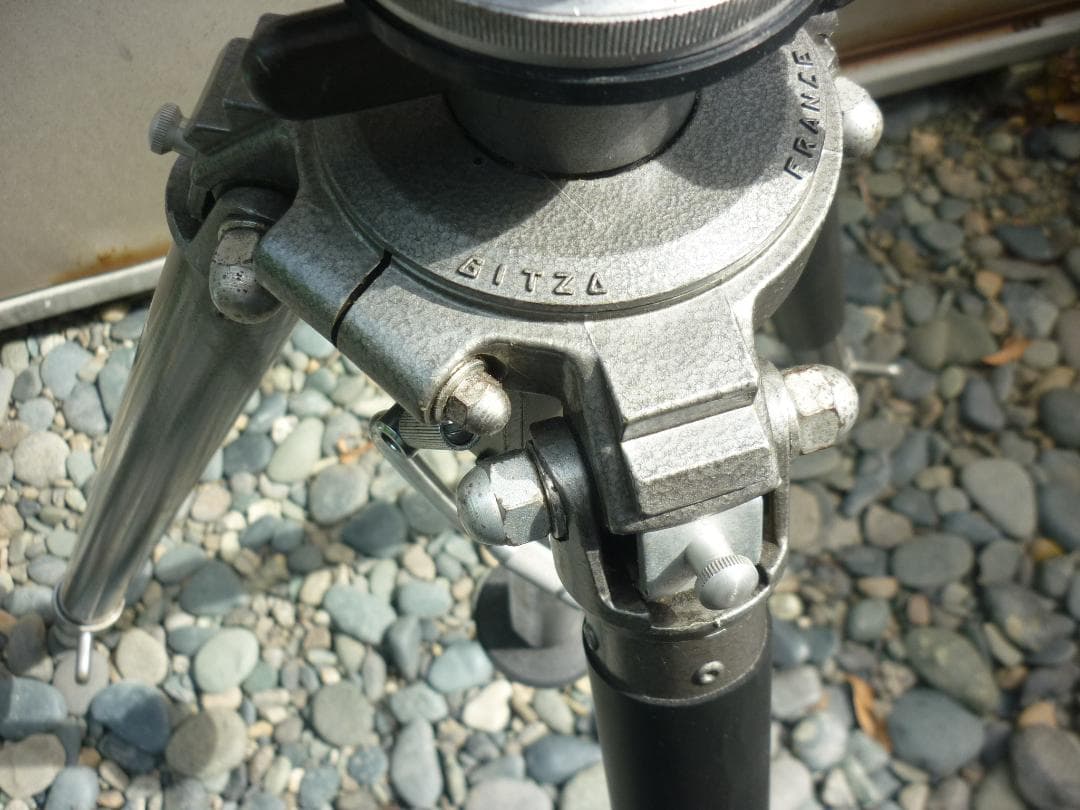 GITZO三脚 5型 3段大型アルミでギア式雲台+三脚バッグ付き