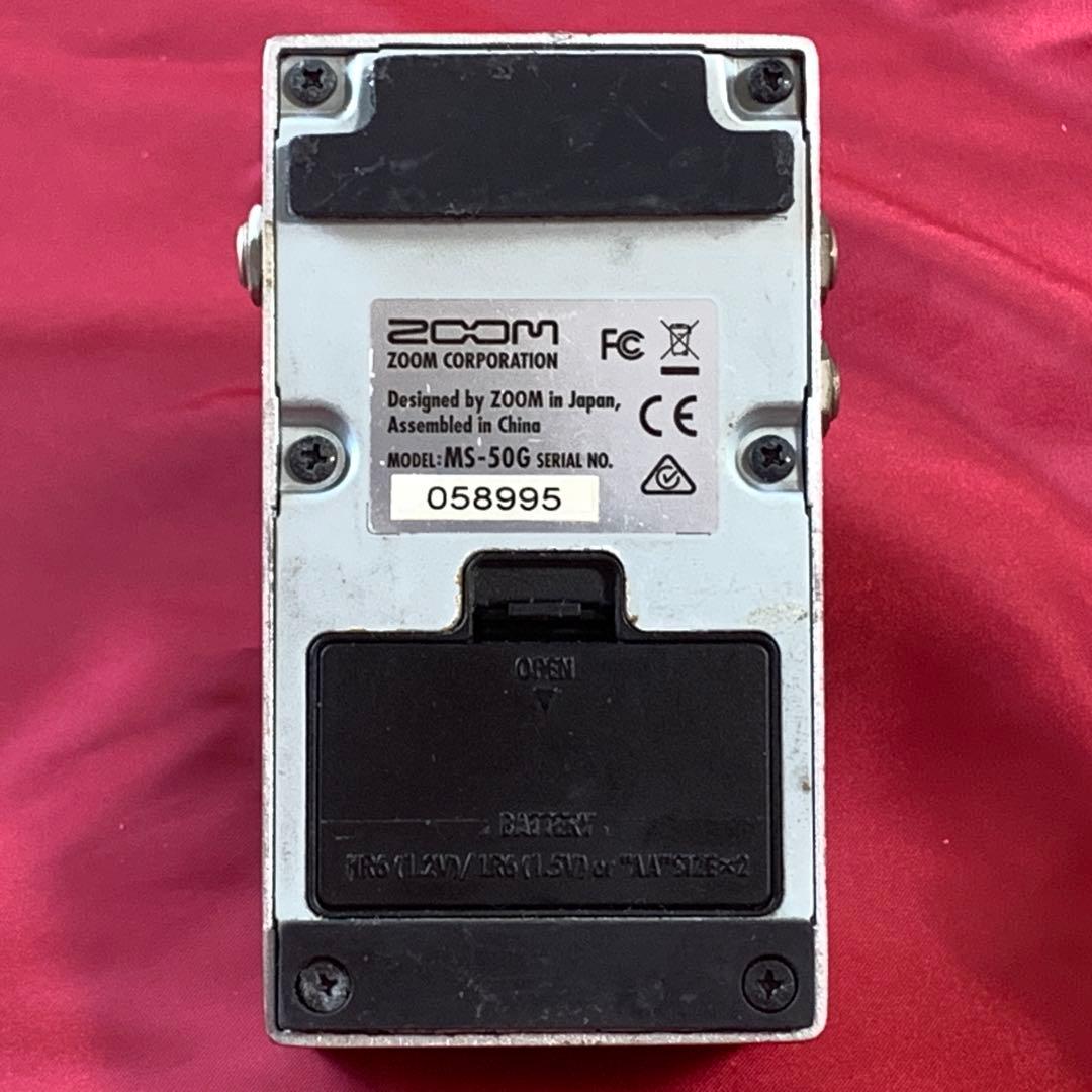 ZOOM MS-50G マルチエフェクター　動作確認済み