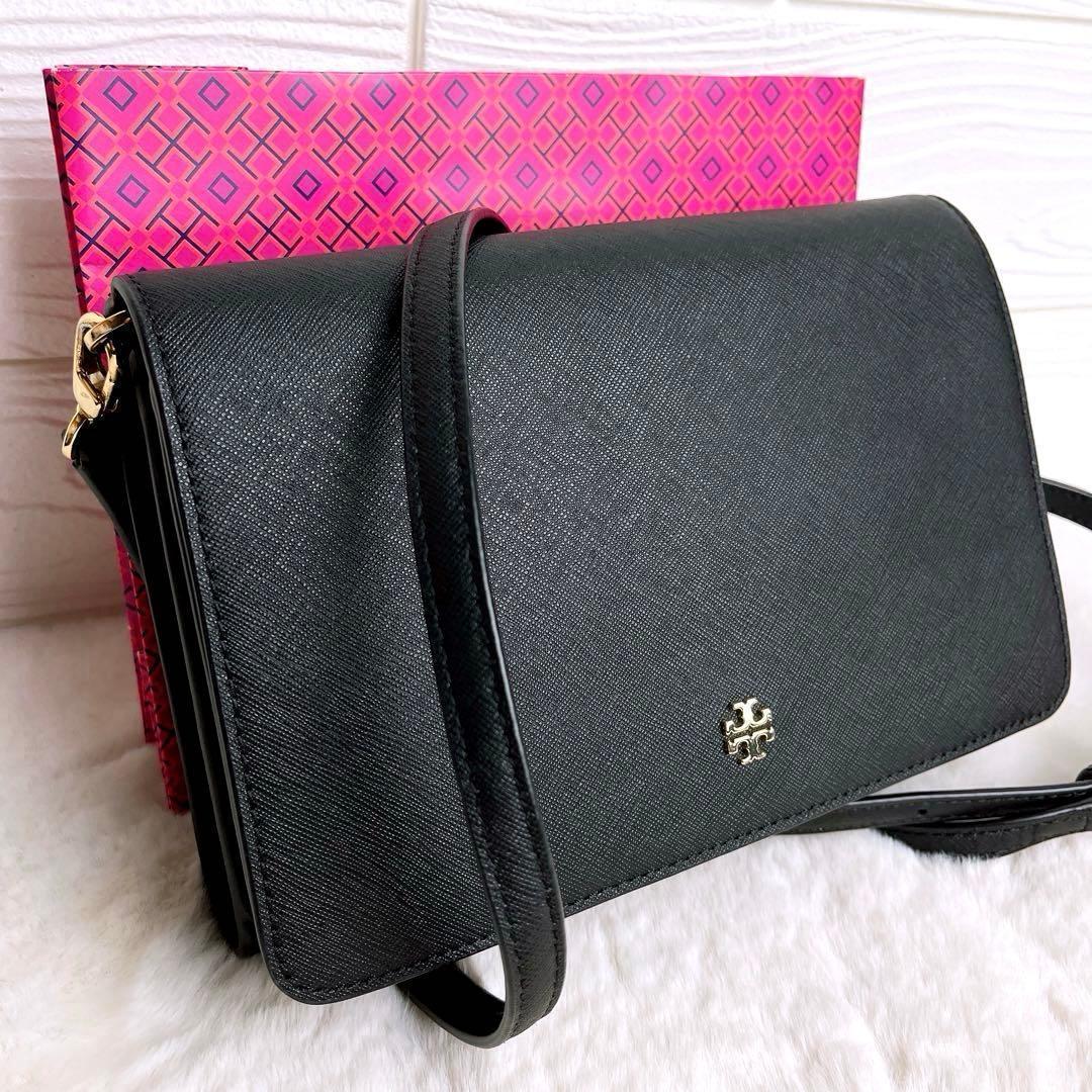 美品☆TORY BURCH トリーバーチ 2wayショルダーバッグ ブラック