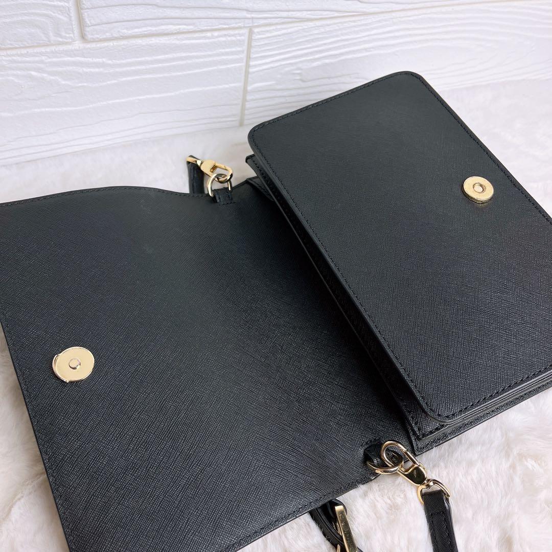 美品☆TORY BURCH トリーバーチ 2wayショルダーバッグ ブラック