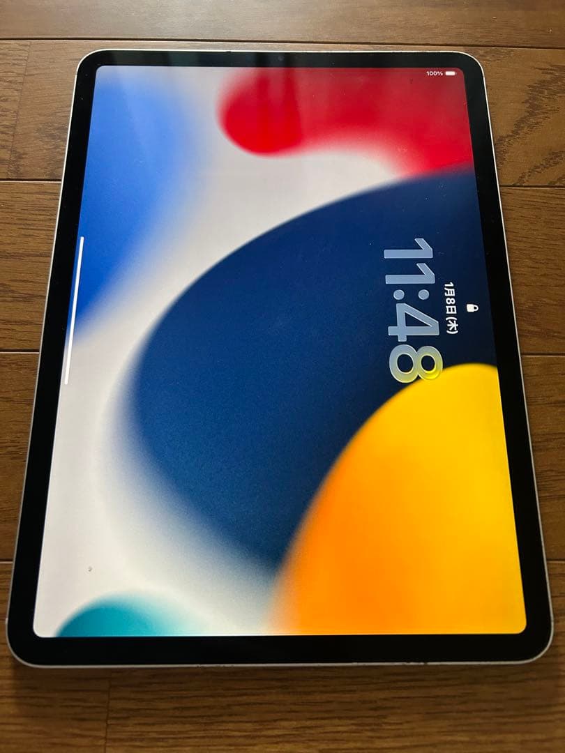 Apple iPad シルバー 本体　美品　送料無料　128GB